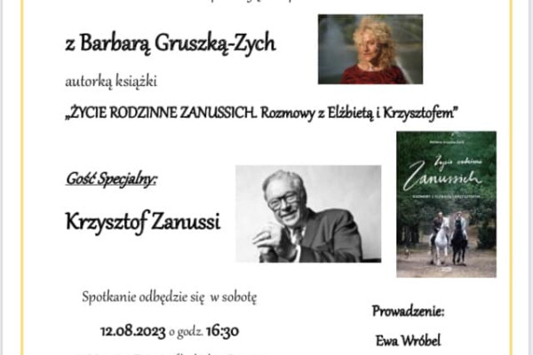 Spotkanie autorskie z Krzysztofem Zanussim